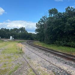 Lots of railroad tracks in the area