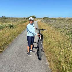 Toller Radweg in der Dünenlandschaft