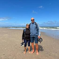 An der Spitze wo sich Nord- und Ostsee treffen