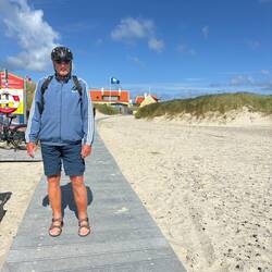 Weg zum Strand