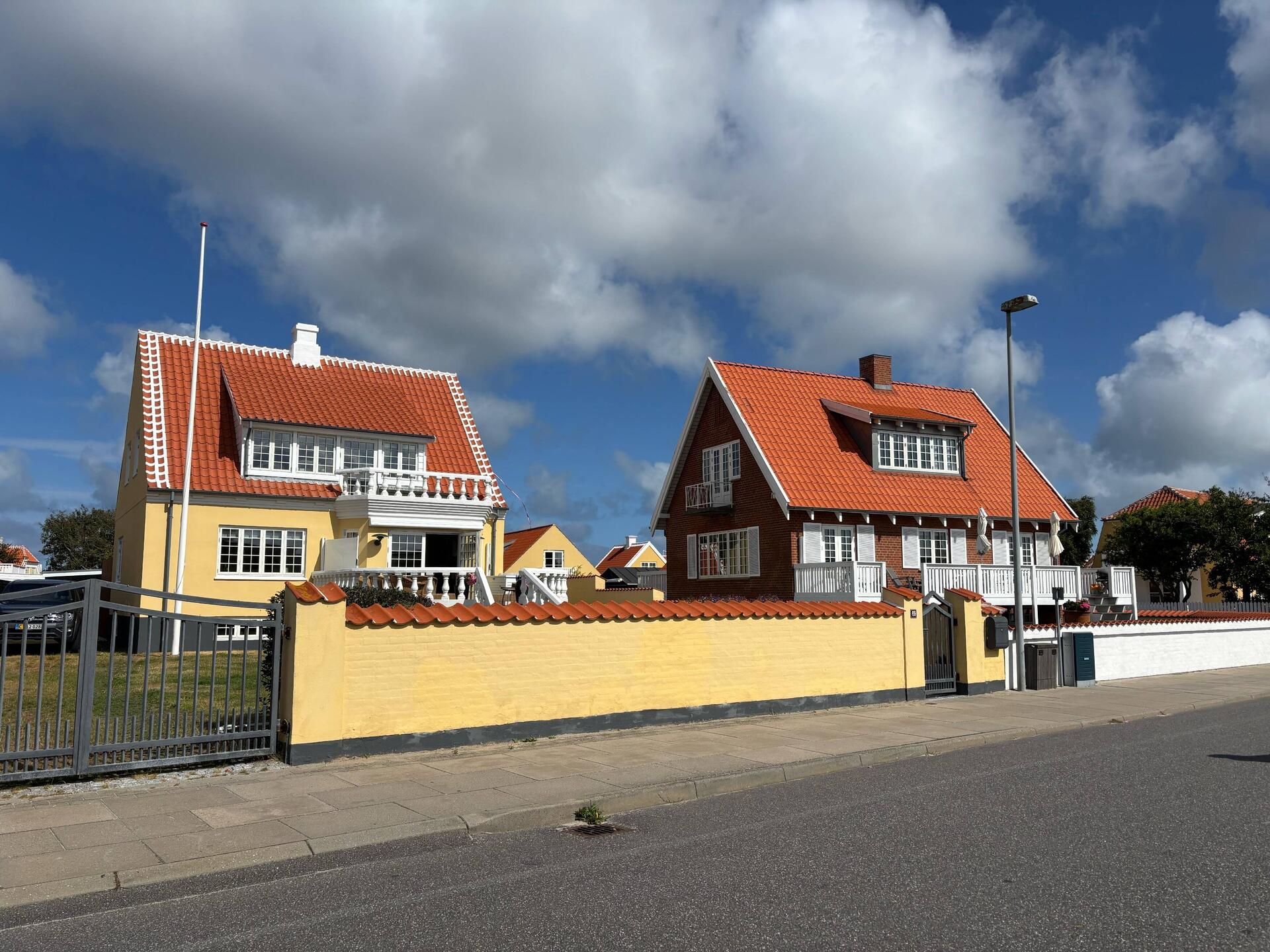 schöne Häuser im Skagen