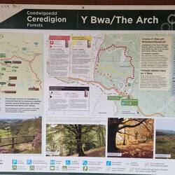 Arch information board