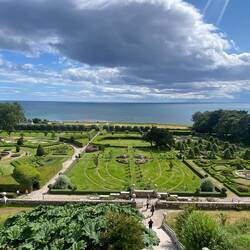 Der Garten war wirklich beeindruckend