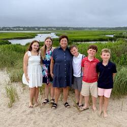 From Kennedy's home