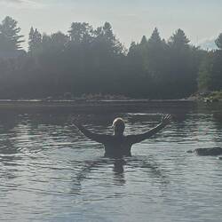 Baden war auch möglich 18°🥶