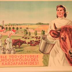 AUF NEUE ARBEITSERFOLGE IN KOLLEKTIVEN LANDWIRTSCHAFTLICHEN UND VIEZUCHTBETRIEBEN!