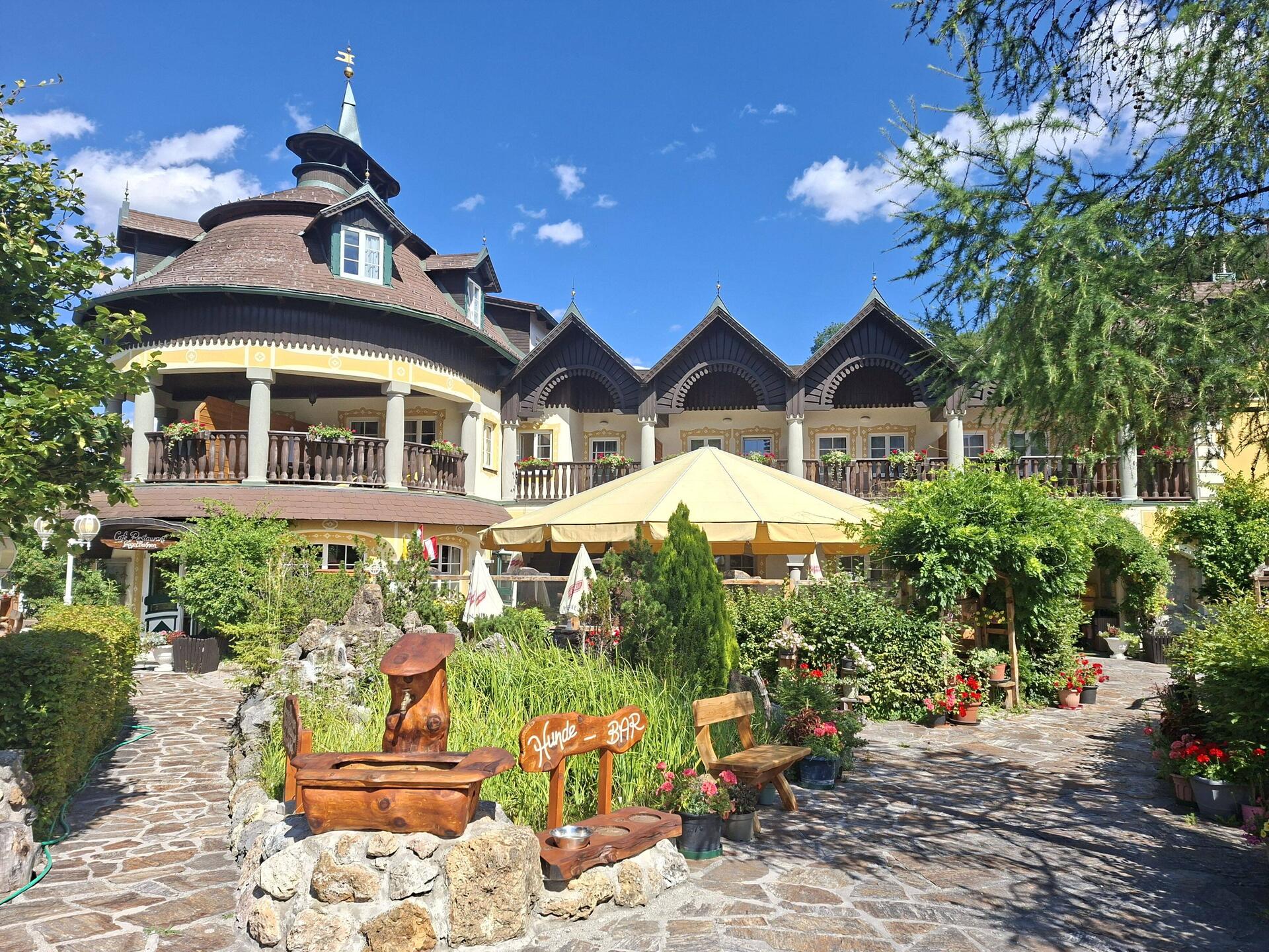 Der Raxalpenhof - unser Pausenquartier