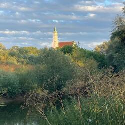 Church from our campsite