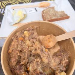 Sieht aus wie schon mal gegessen. War aber saulecker