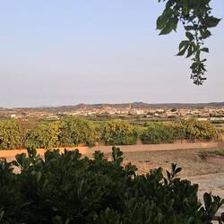 The nearest town, Maella