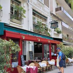 Auberge Etchegorry, well known restaurant where Victor Hugo used to write