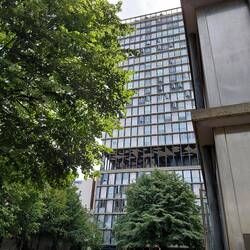 Albert tower, Paris' first residential skyscraper built in 1960