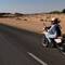 Riding freely with no luggage