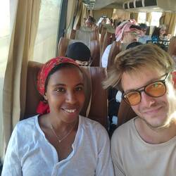 RidingKismet and IronChris doing tourist things