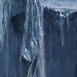 Sweating icebergs.