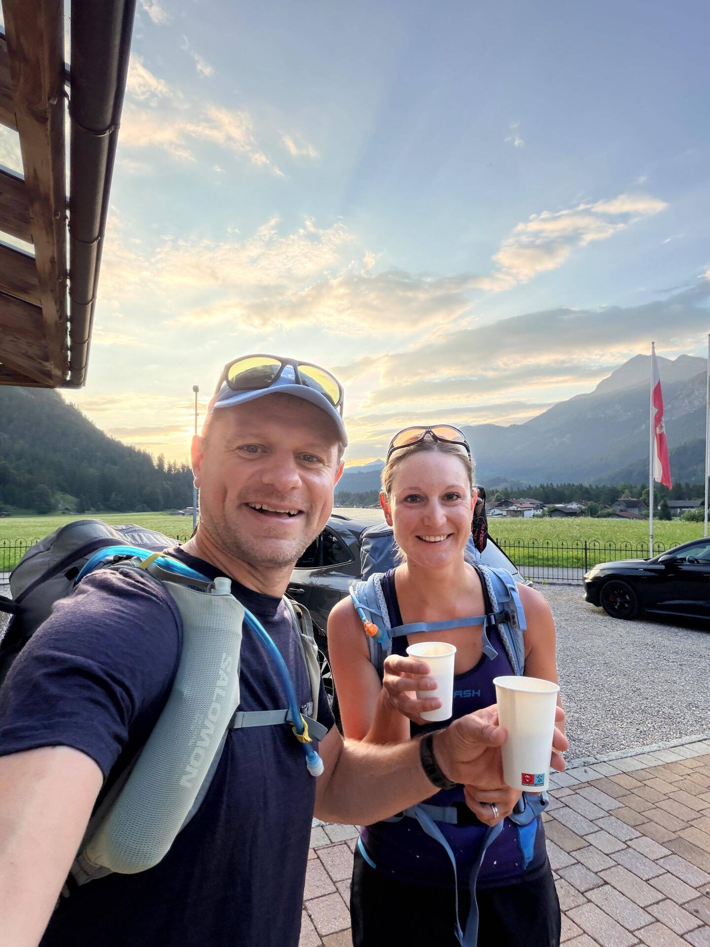 Los gehts um 6.30 mit Coffee to Go