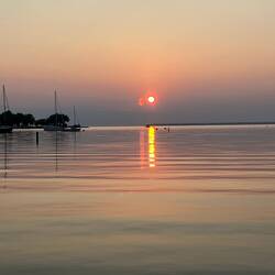Fish Creek Bay Sunsetting