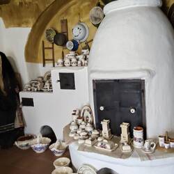 Shop in a historical house