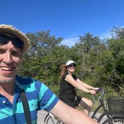 Cruising along the coast
