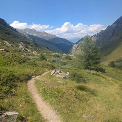 Wanderweg nach Grimentz