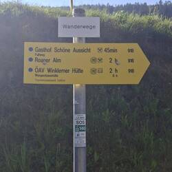 17 Uhr: Start der 1. Etappe des Wiener Höhenweges