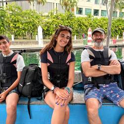 On the boat (pre cap loss)