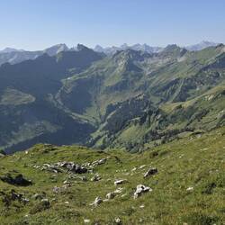 Ausblick ins Allgäu