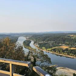Aussicht unterhalb vom Drachenfelsen
