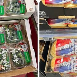 Antonio Nusa hat's sogar auf die Snackgurken geschafft. Immer noch alle stolz hier.