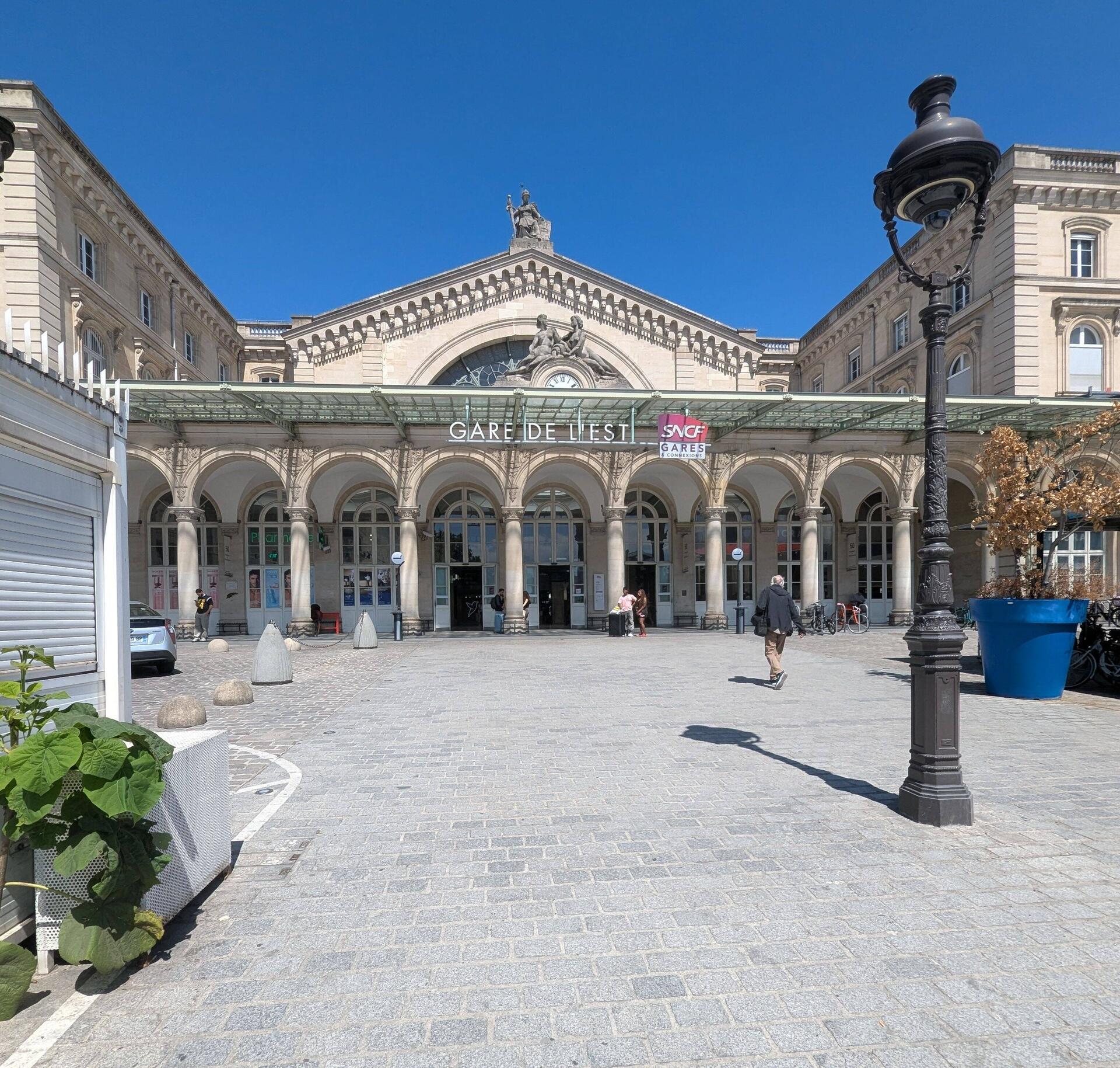 Bahnhof "Gare de l'Est" (Ostbahnhof)