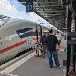 Ankunft im Gare de l'Est