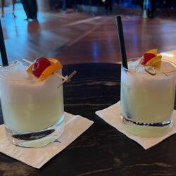 Back at the Ship an evening of PISCO SOURS