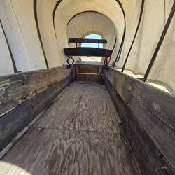 The back hatch for what little you could bring with Ma and the Young-uns.