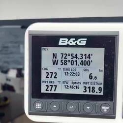 Longitude inflation: check how we are zooming through the longitudes up here in the north.