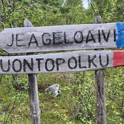 Den Wanderweg wollen wir morgen testen. Hoffentlich ist er besser zu laufen.