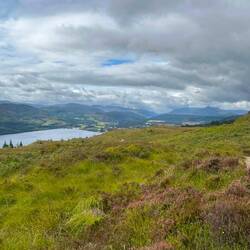 Looking over Loch Ness