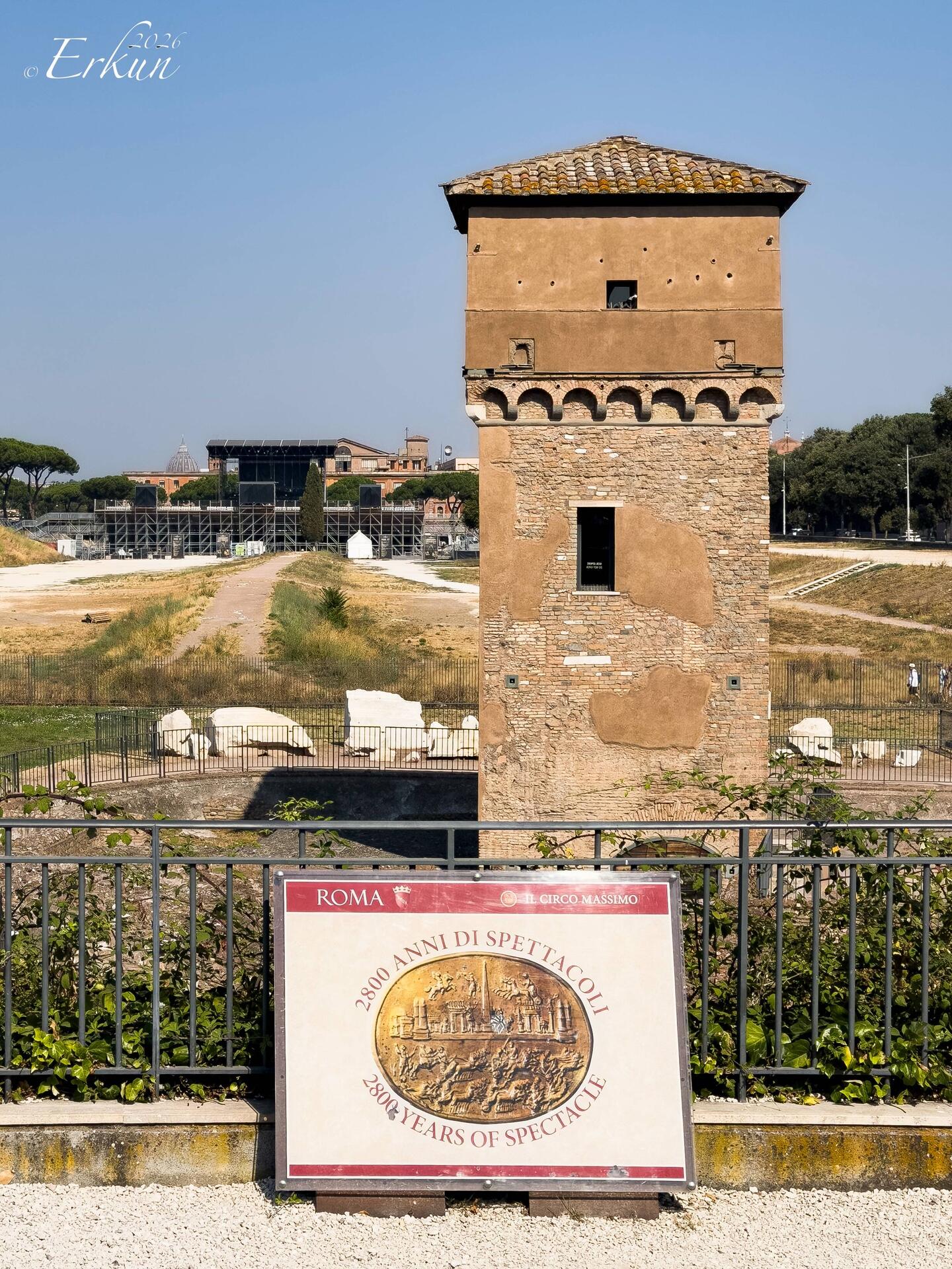 Circo Massimo ... 2800 years of spectacle — Roma, Italy.