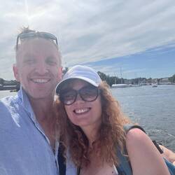 On the boat