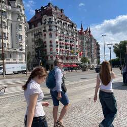 Strolling in Stockholm