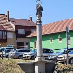 Baroque Marian columns celebrate surviving plagues, reaffirm Catholic faith, and anchor town centers