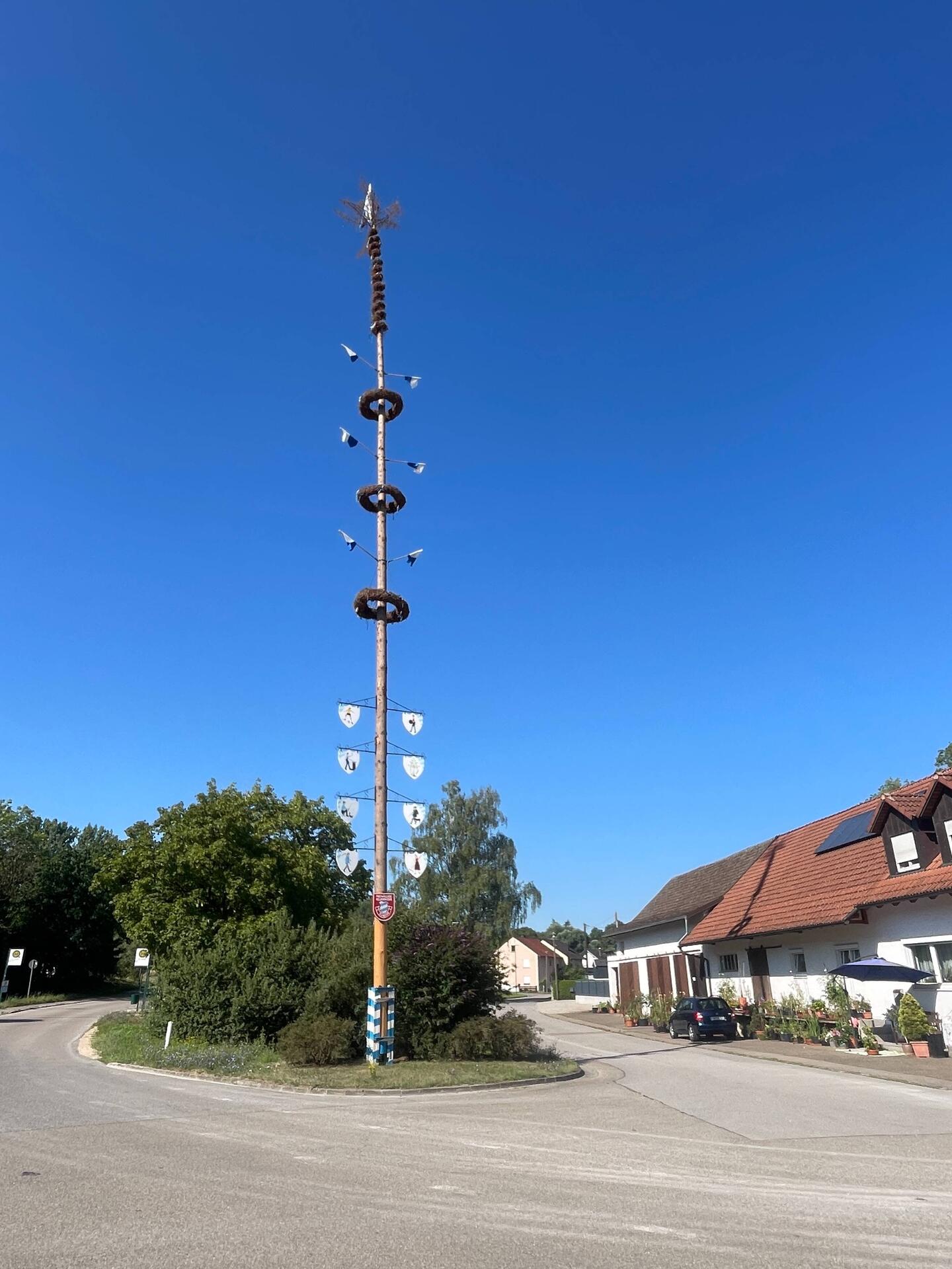 May poles are everywhere