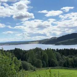 Toller Ausblick auf den See Nord Mesna