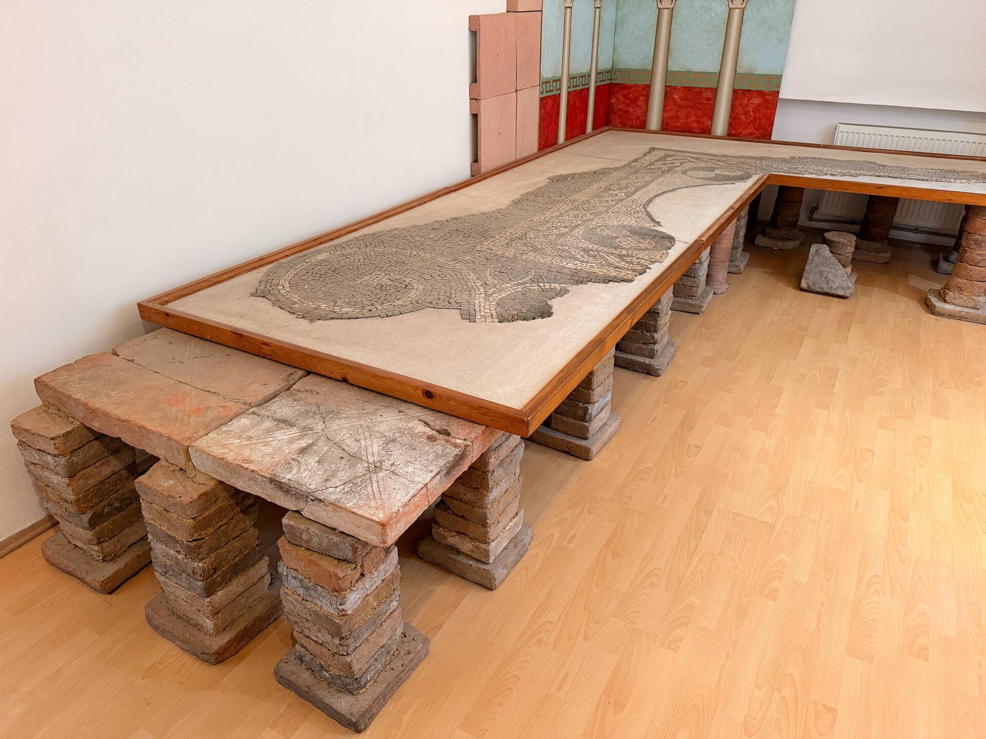 Sistemul de încălzire prin pardoseala cu mozaic decorativ