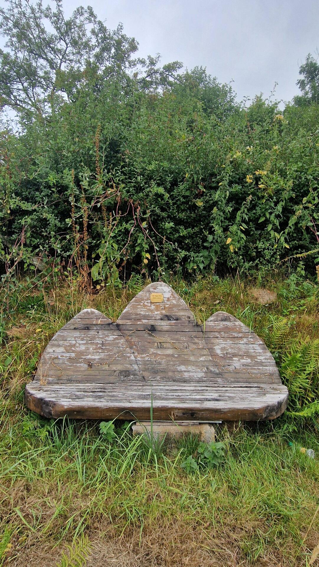 Tony Drake memorial bench