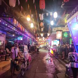 Street of my downtown hotel