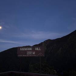 Full moon too - no werewolves though