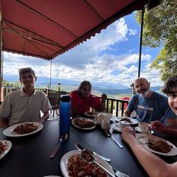Lunch with a view!