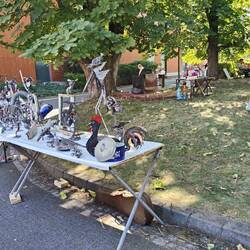 Clever sculptures from old junk