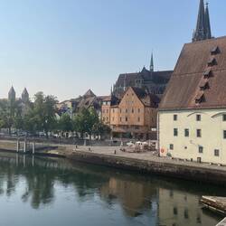 Morning views of Regensburg