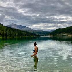 Camping shower 🤭